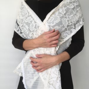 foulard dentelle femme 1